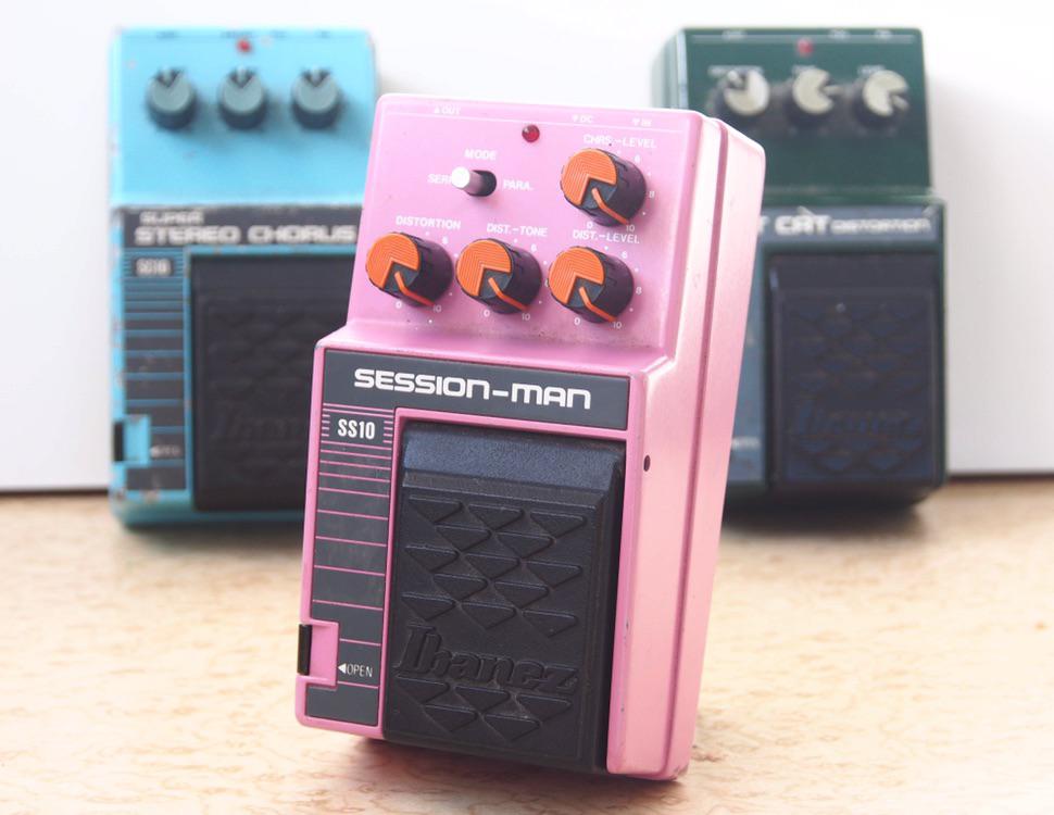 NPD: Ibanez Session Man. Blue + Green = Pink : r/guitarpedals
