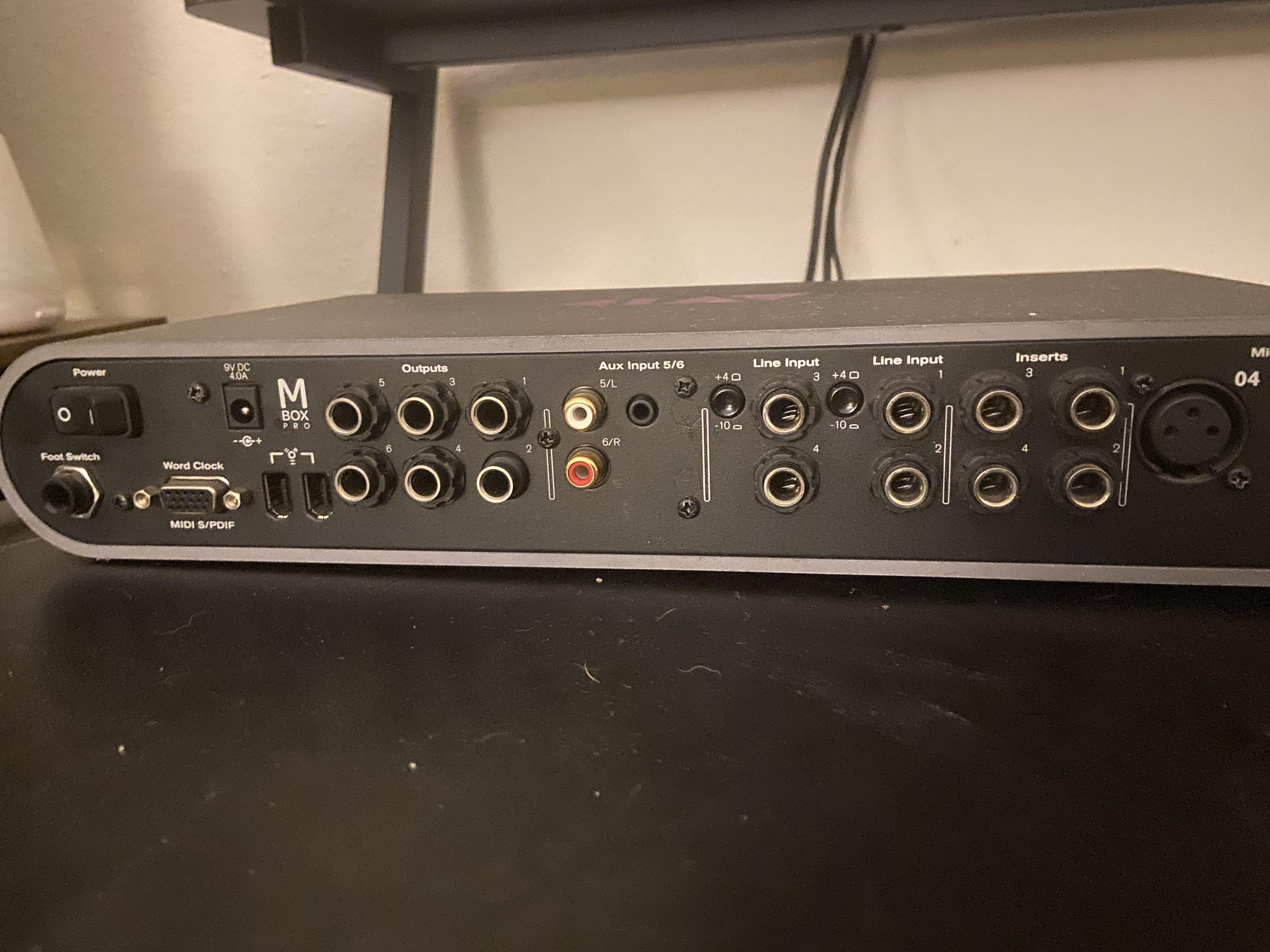 Mboxpro AVID PRO TOOLS オーディオインターフェース : r/protools