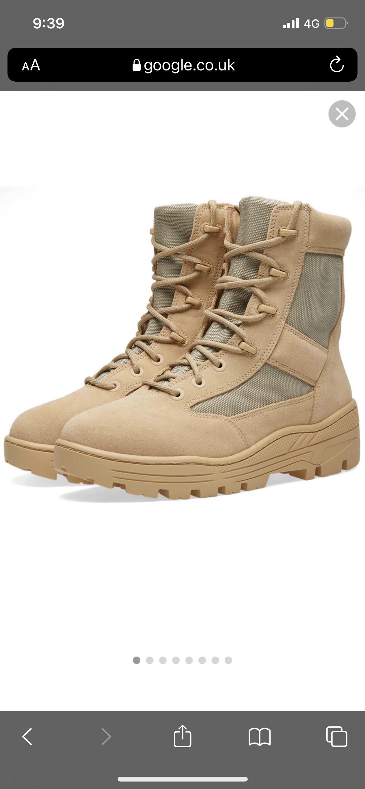 Hey guys, what's sizing like on these Yeezy Season 4 Combat Boots