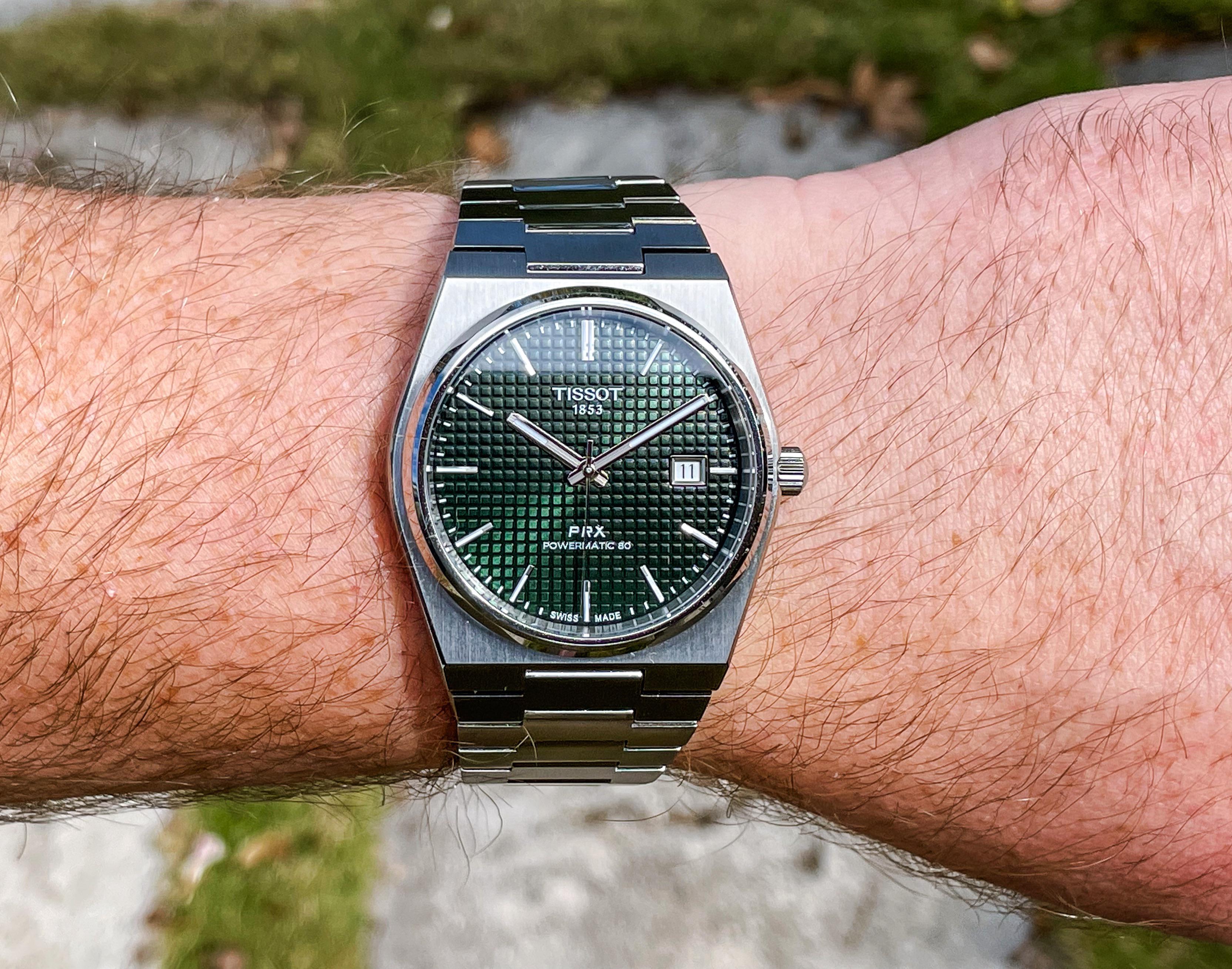 Tissot PRX] グリーンの文字盤、マジで最高！ : r/Watches