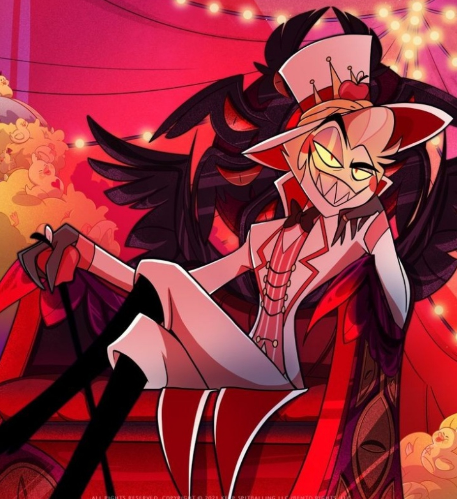 ルシファーのデザインに関する質問 : r/HazbinHotel
