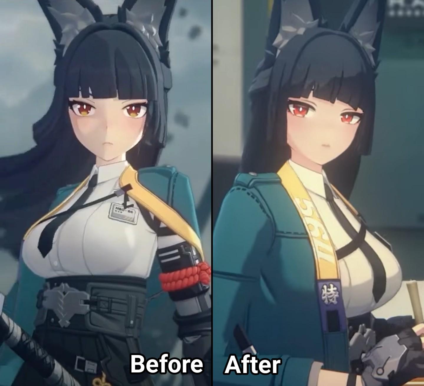 Old vs New Miyabi : r/ZZZ_Official