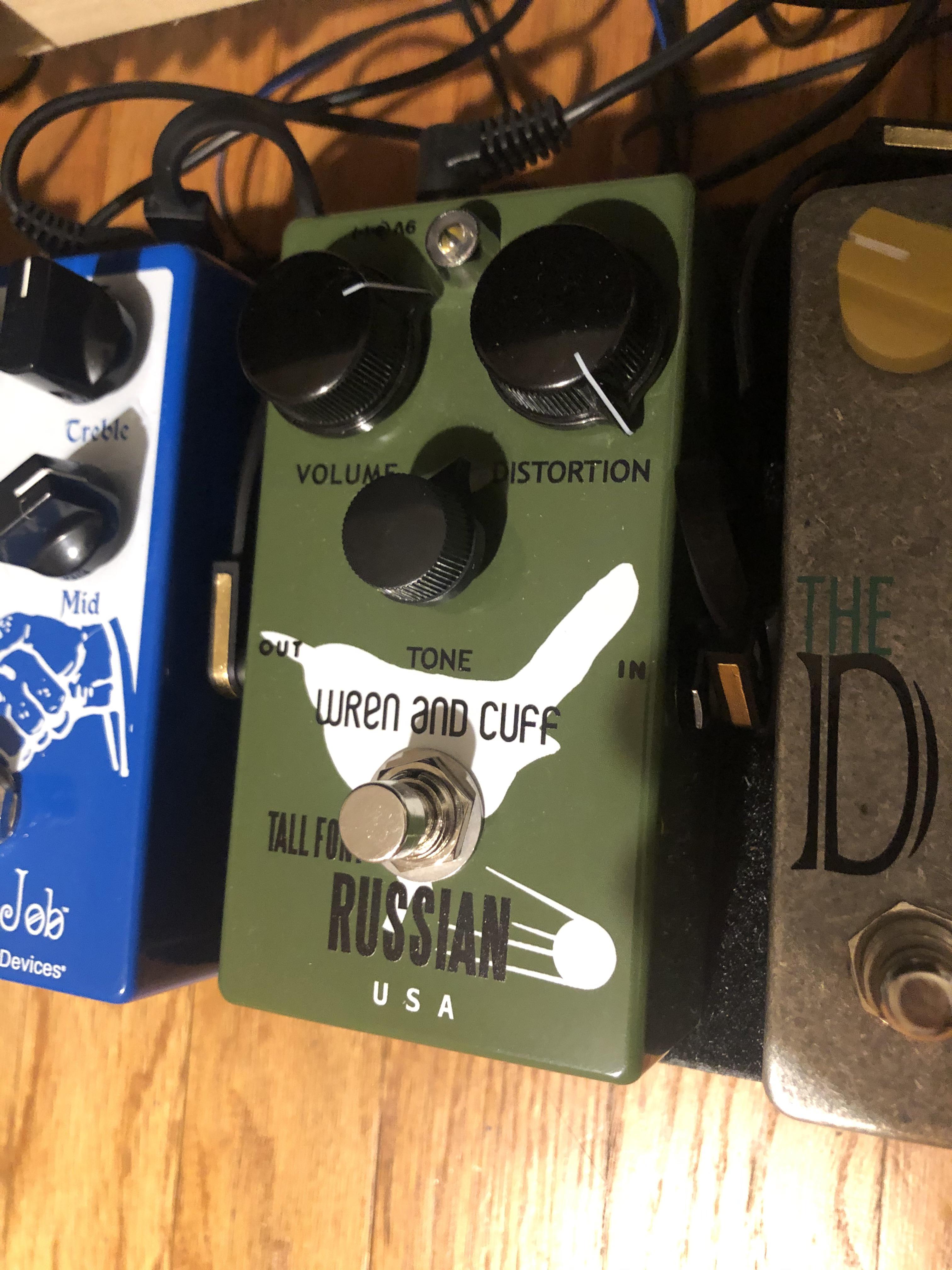 NPD: Wren and Cuff Tall Font Green Russian : r/guitarpedals