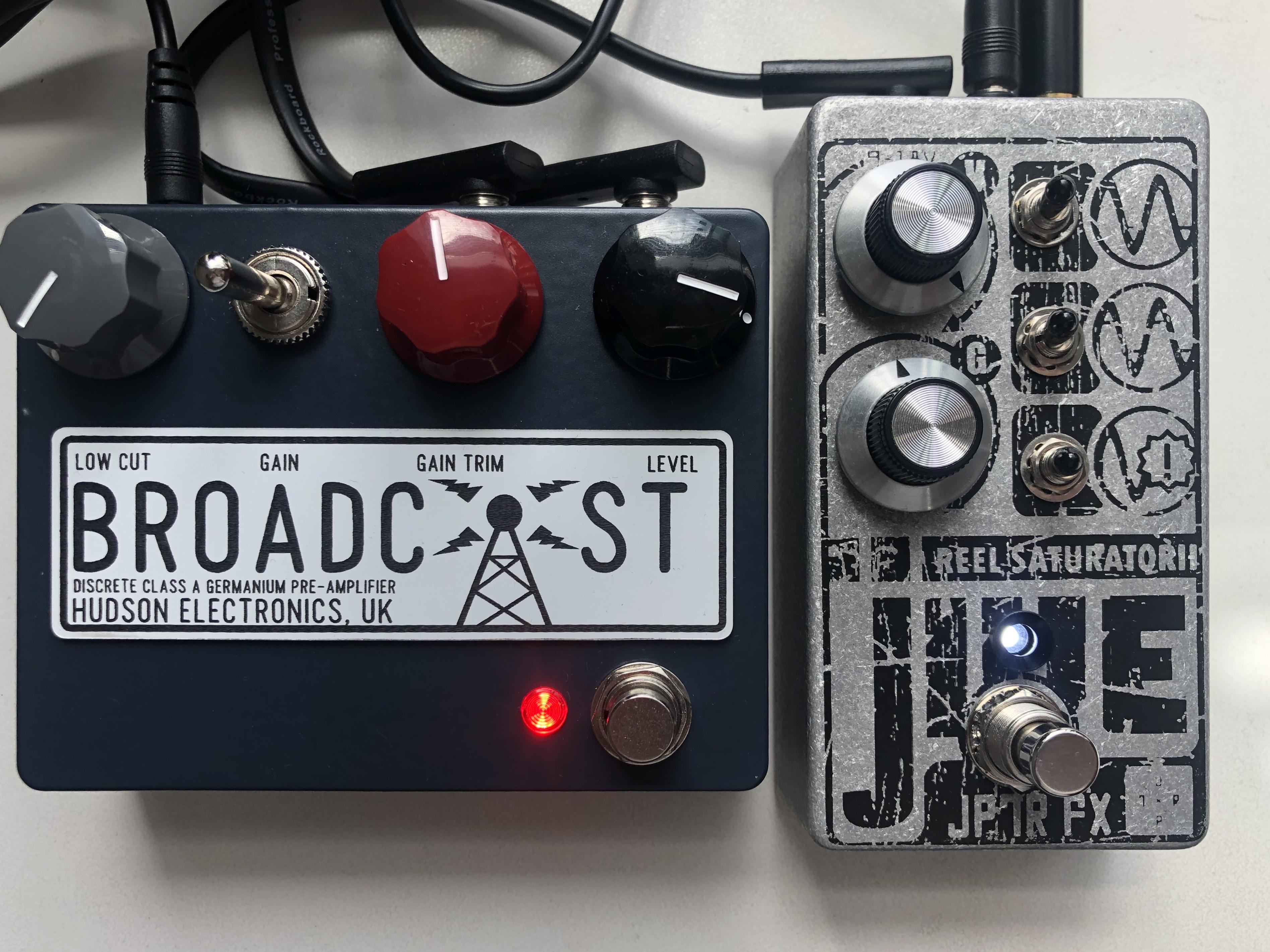 NPD x2 - Hudson Broadcast and JPTR FX Jive Reel : r/guitarpedals
