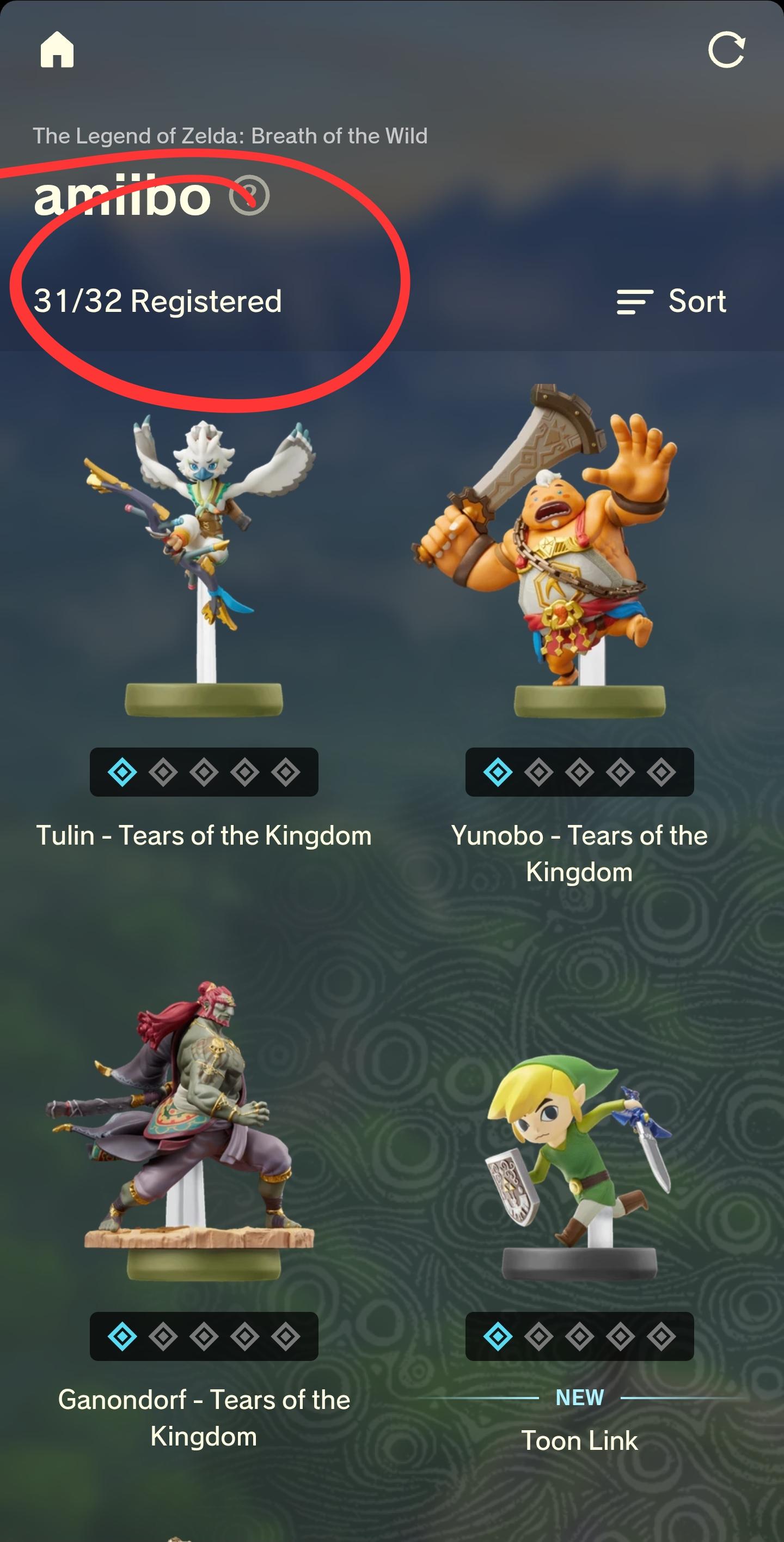 amiiboカードのフルセットを買ったんだけど、1枚だけ使えないんだよね