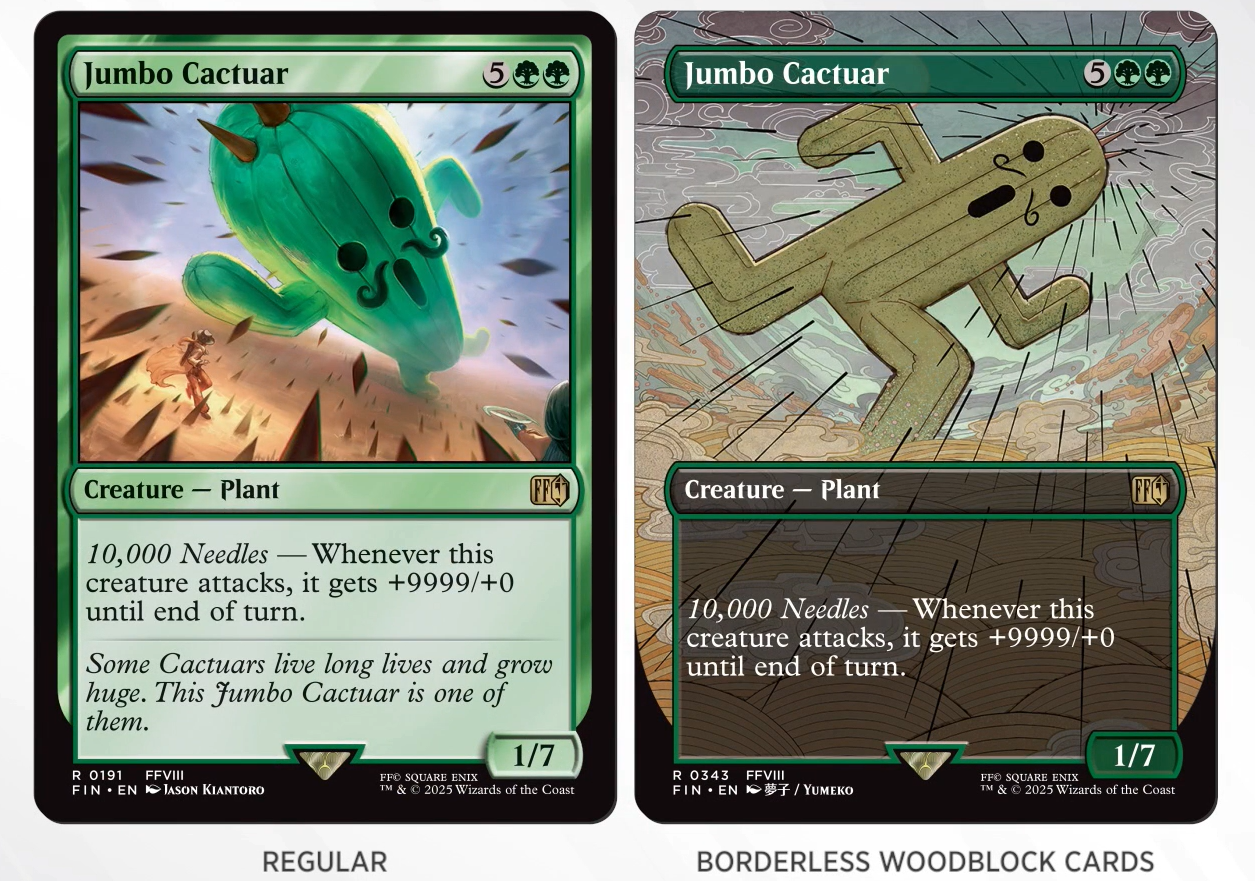 ジャンボサボテンダー ファイナルファンタジー Universes Beyond : r