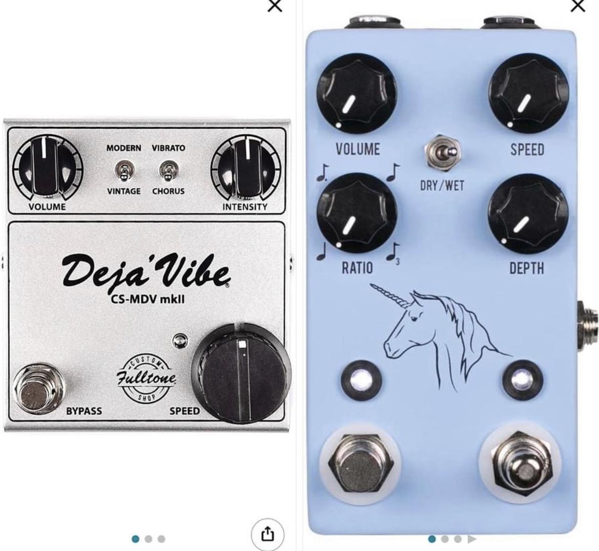 助けて！Deja Vibe CS-MDV mkii vs. JHS Unicorn V2？なんで？ : r