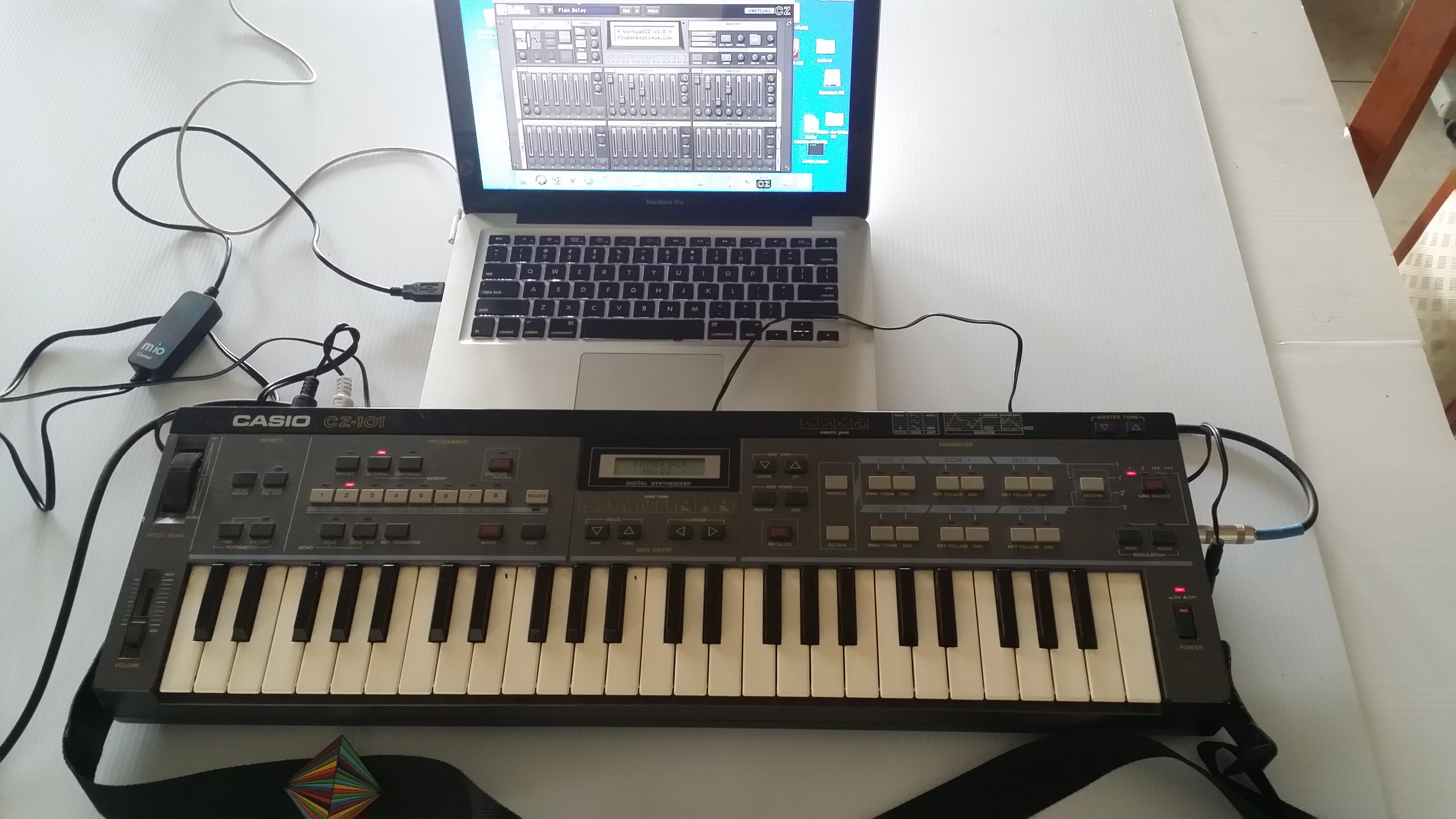 CZ-101のプロジェクト、ついに完成！ : r/synthesizers