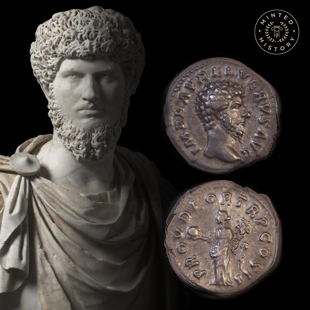 ルキウス・ウェルスの治世と、その時代に鋳造されたこのデナリウスを見