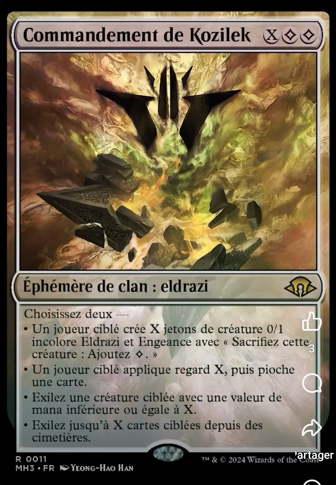 MH3] コジレックの命令 : r/magicTCG