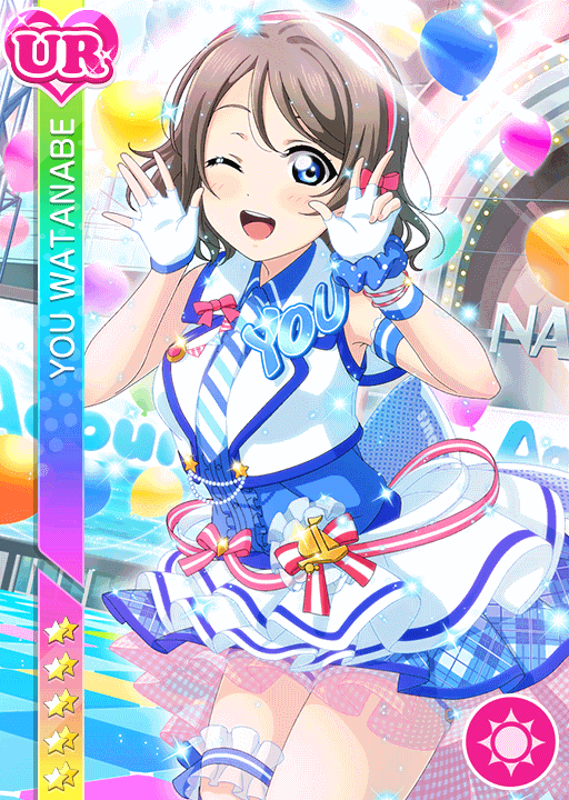 School Idol Tomodachi - Cards Album: #1838 Watanabe You UR