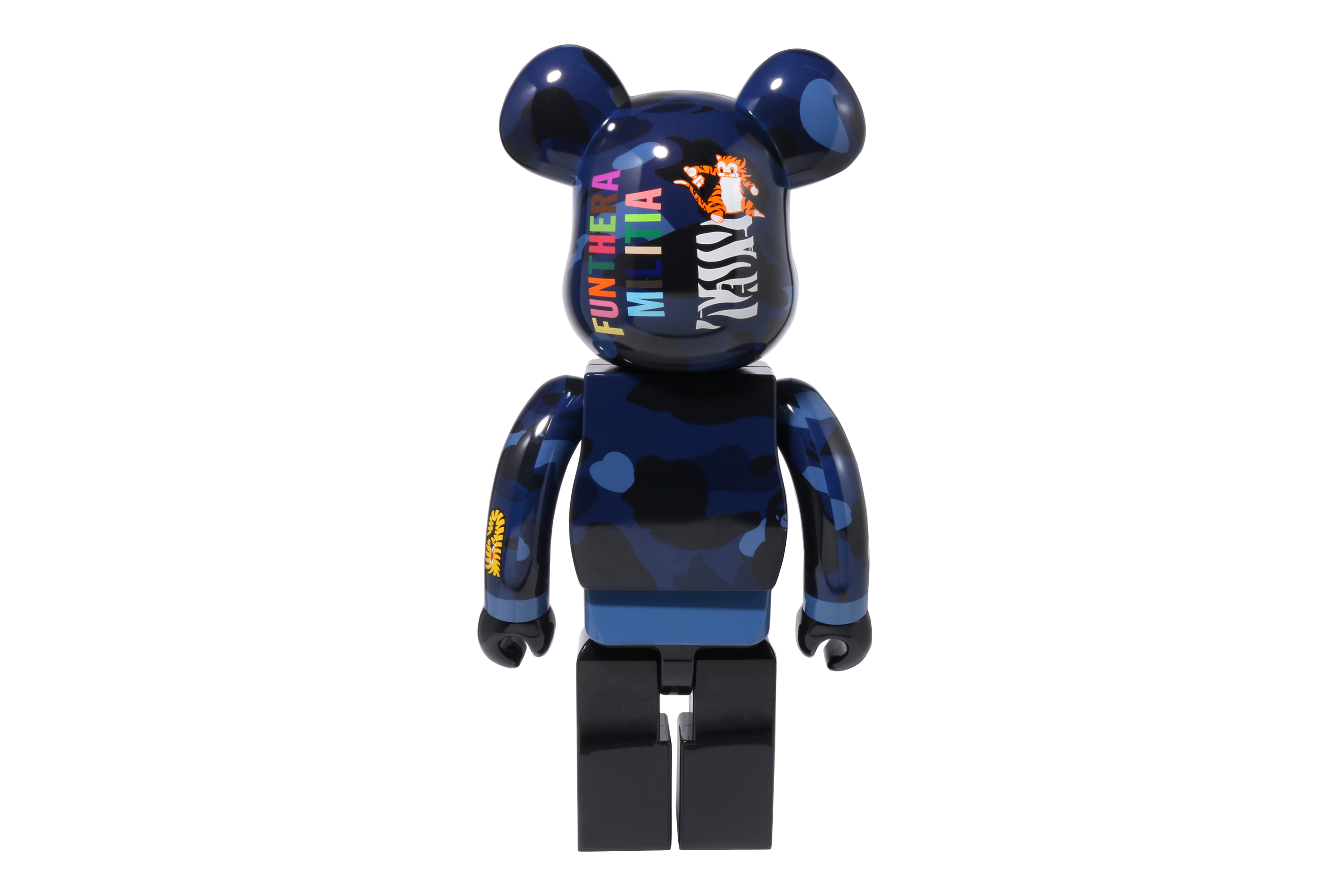 BAPE(R) 100％ CAMO & BE@RBRICK TIGER 400％