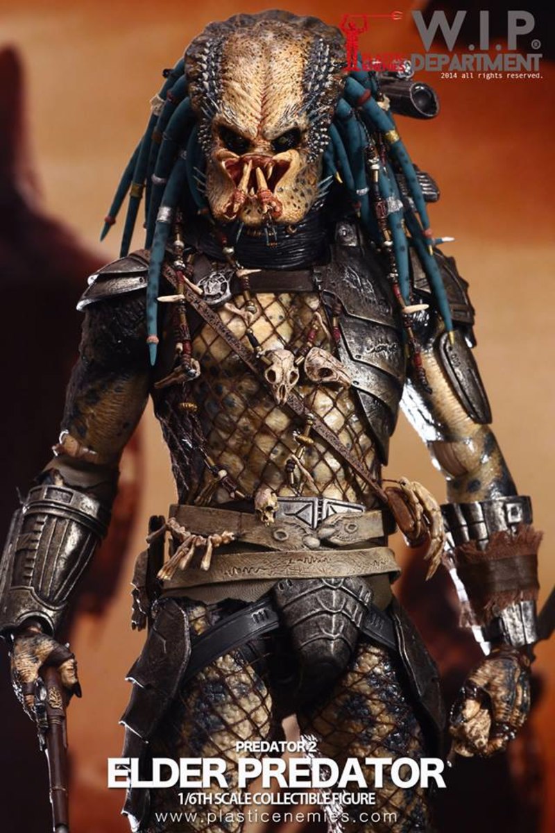 Predator 2: Elder Predator 1/6 Scale Figure Final Product Images