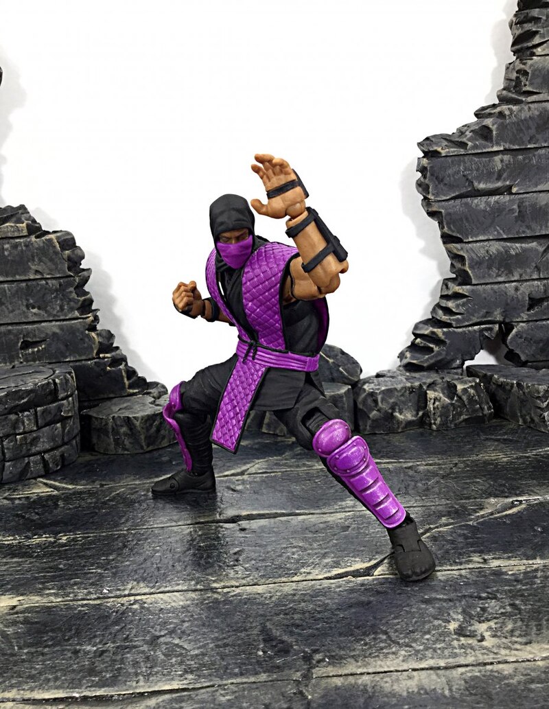 2018 NYCC Exclusive Mortal Kombat VS Series Rain 1/12 Scale Figure