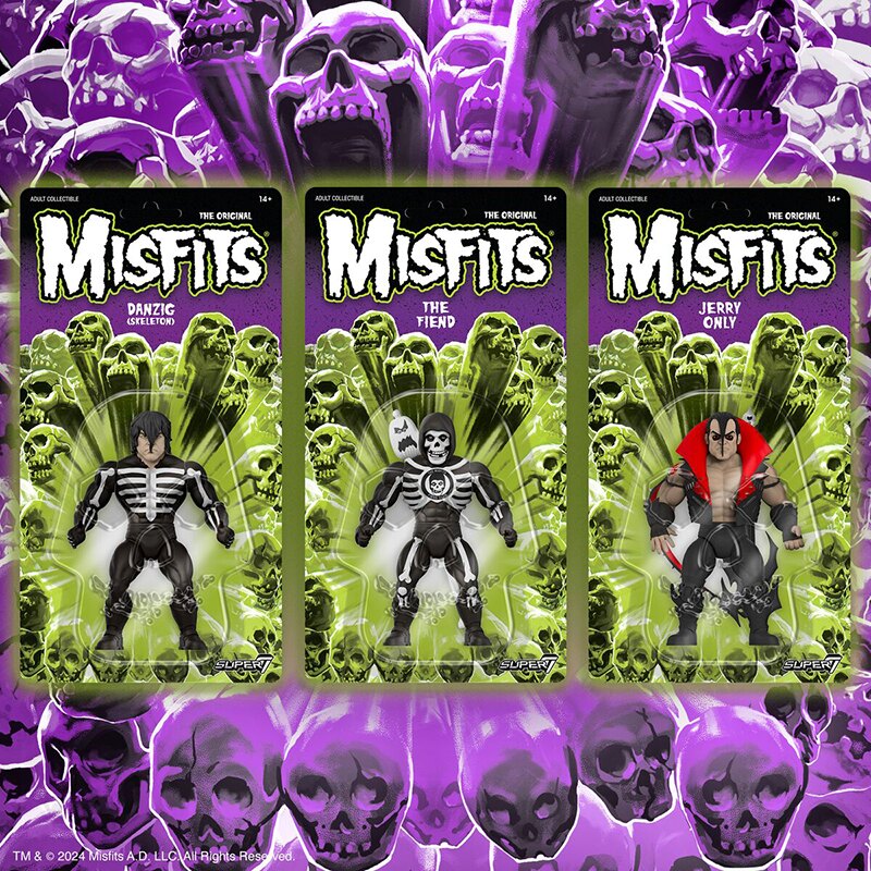 Super7 Misfits Vintage 5.5” Scale Figures - ToyNewsI.com