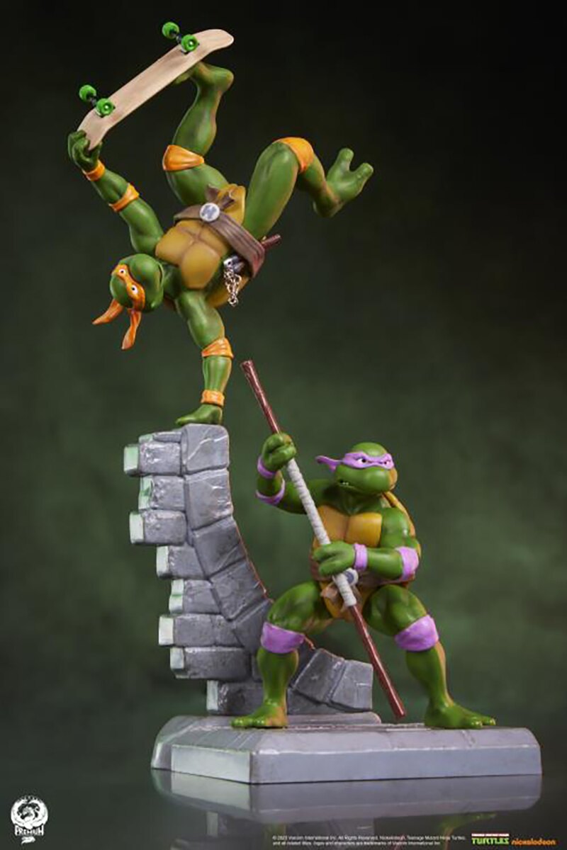 PCS Collectibles Teenage Mutant Ninja Turtles Mini Statue Four