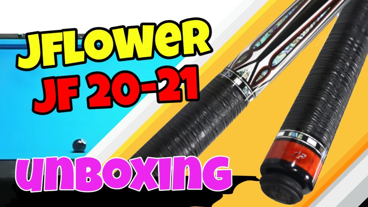 JF 20-21 JFLOWER CUE Unboxing Tagalog #billiards #cuesport #pool
