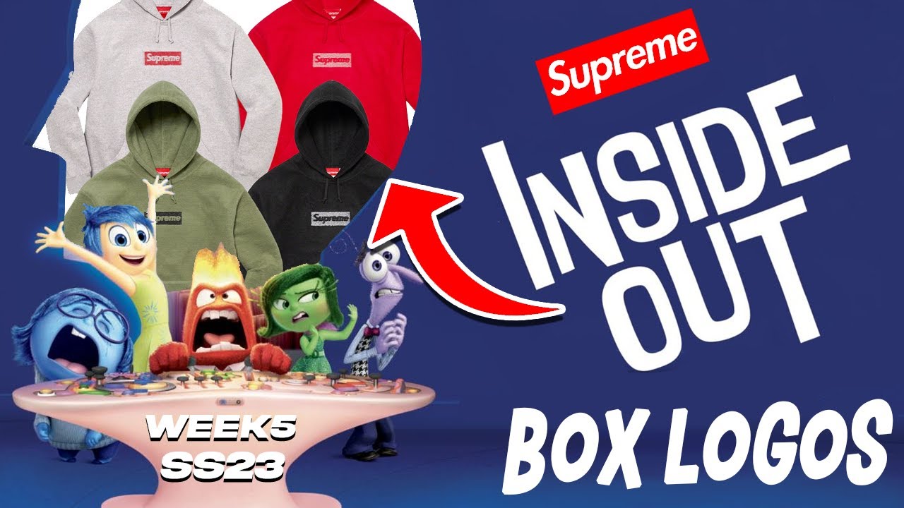 Supreme Inside Out Box Logos #SS23 - YouTube