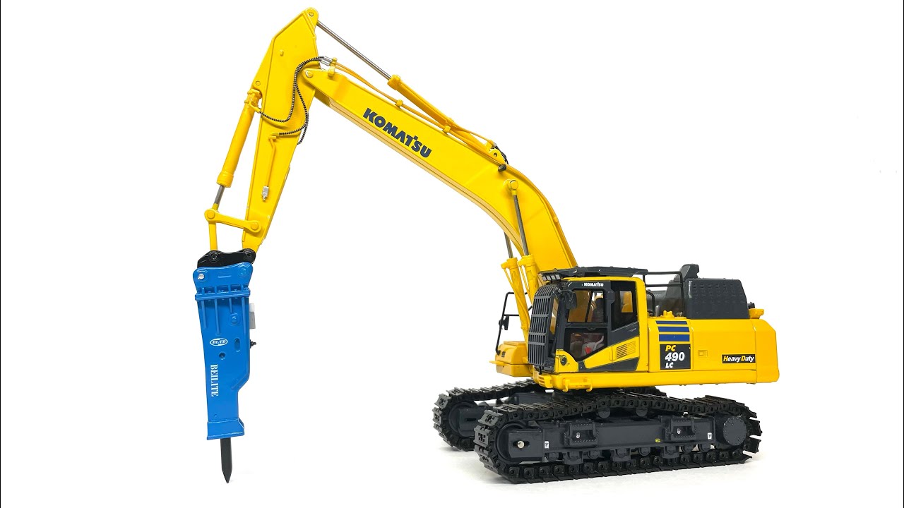 1:50 Scale Universal Hobbies Komatsu HB215-3 Hybrid Hydraulic