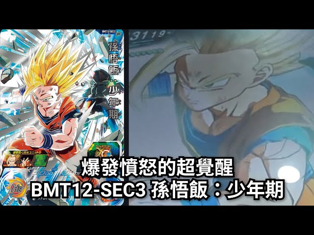 實測］BMT12-SEC3 孫悟飯：少年期[ SDBH 七龍珠英雄スーパー