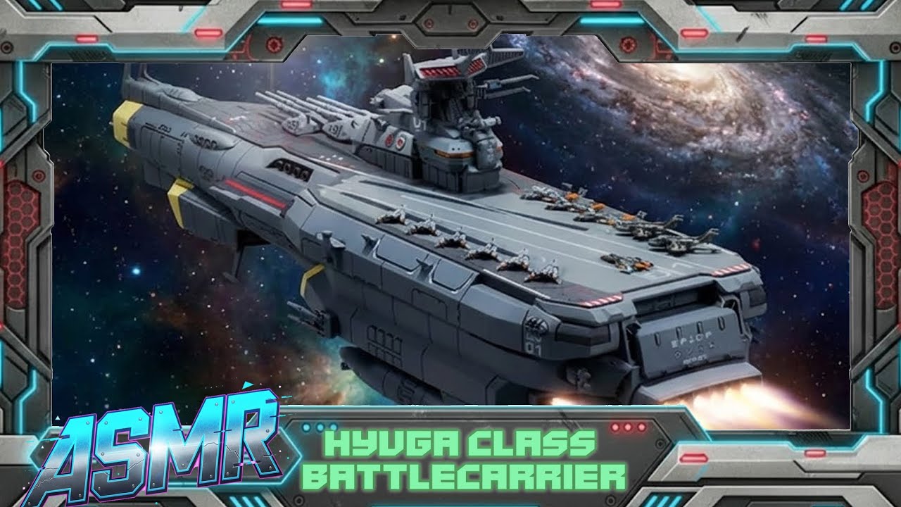 EFCF HYUGA CLASS BATTLECARRIER DCV-01 1/1000 Bandai Gundam Model