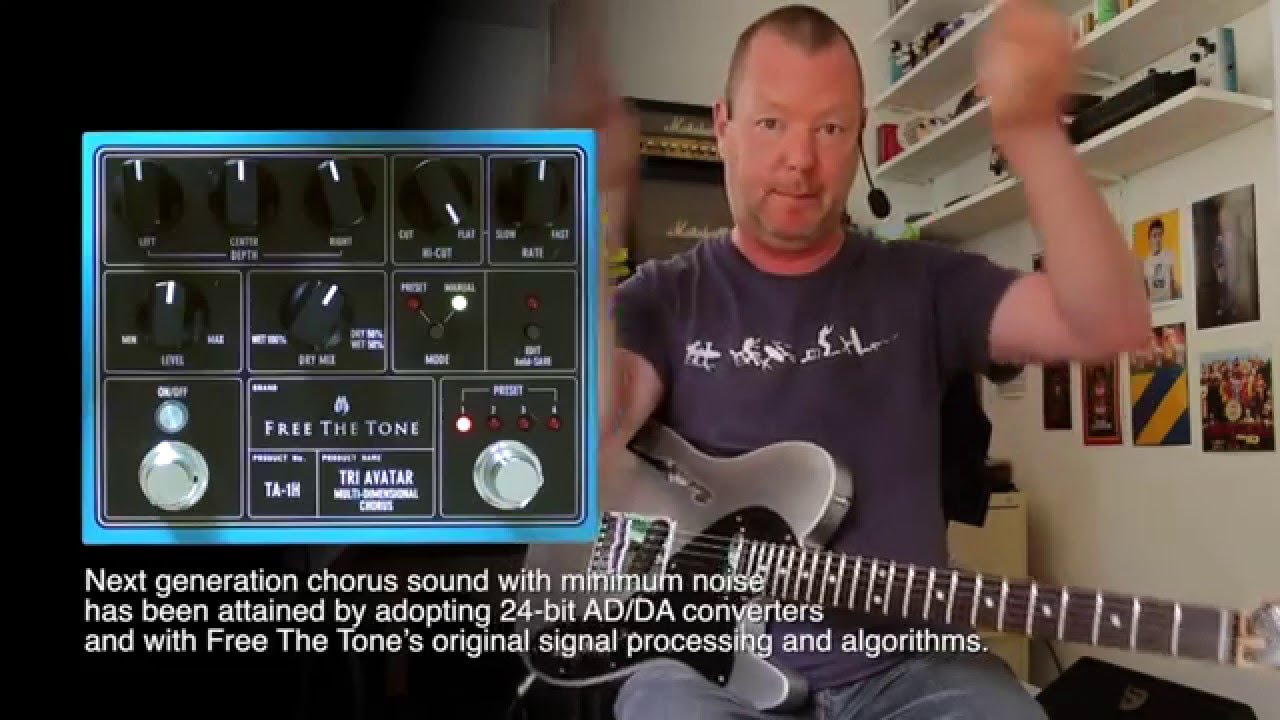 Free The Tone: TRI AVATAR Multi-Dimensional Chorus - STEREO DEMO