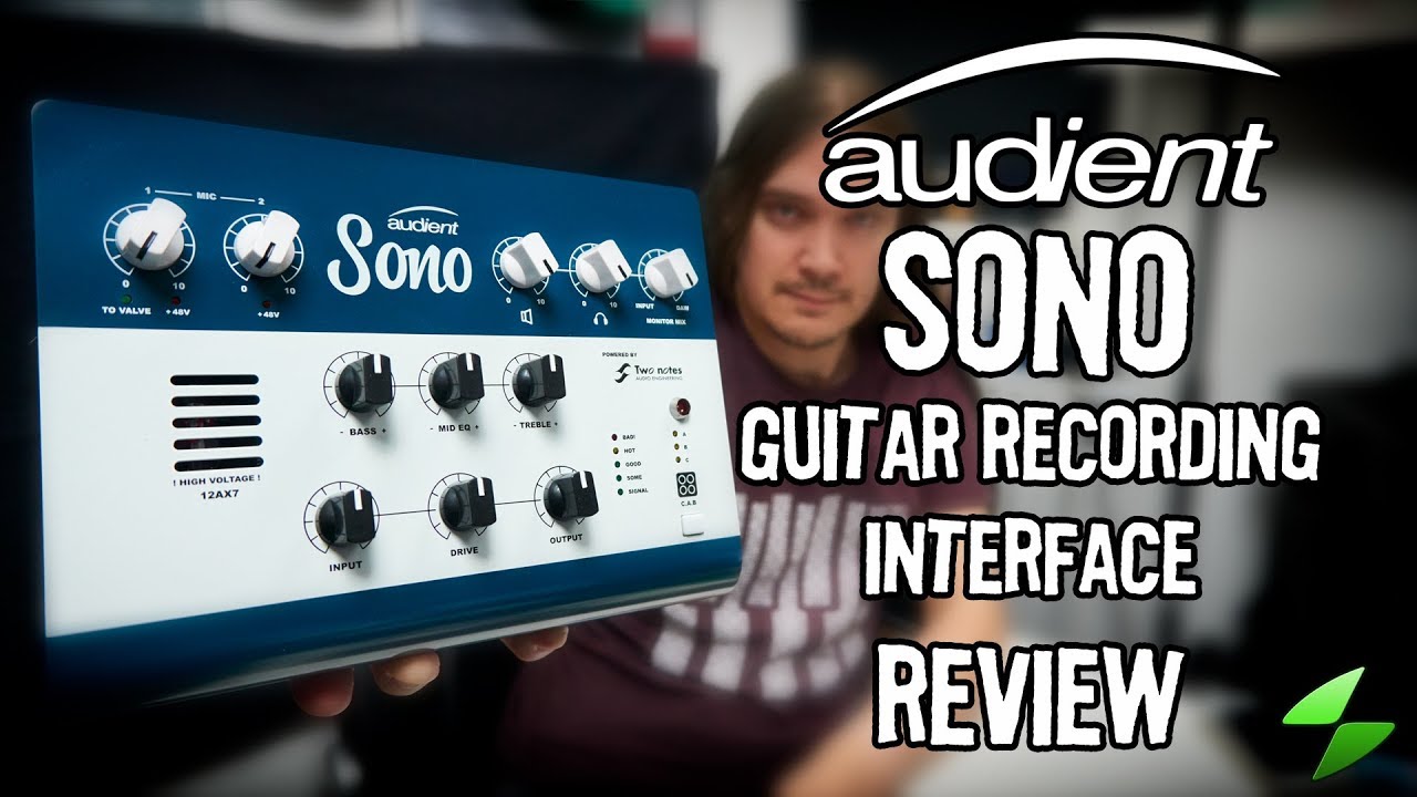 Audient Sono guitar recording interface. Full review - YouTube