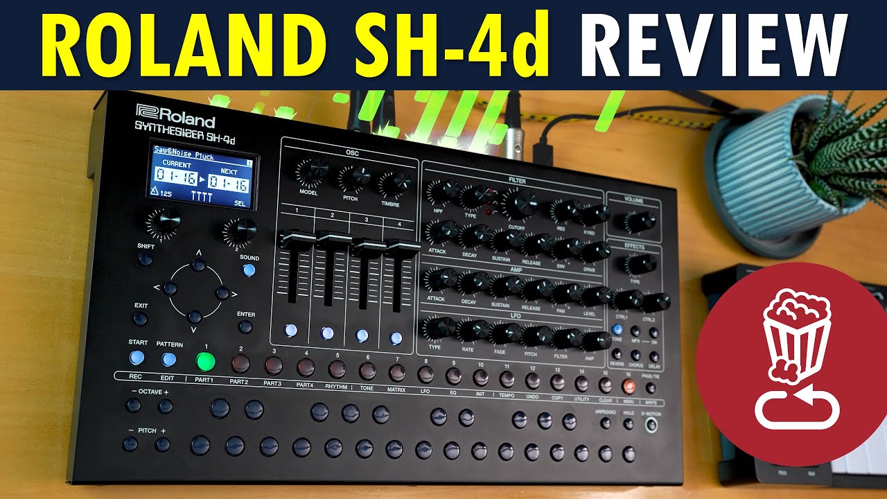 Roland SH-4D Synthesizer - buy online | USA