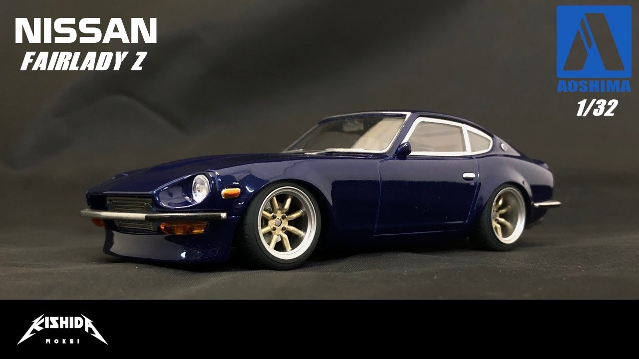 FULL BUILD] Aoshima 1/32 Nissan Fairlady Z Wangan Midnight - YouTube