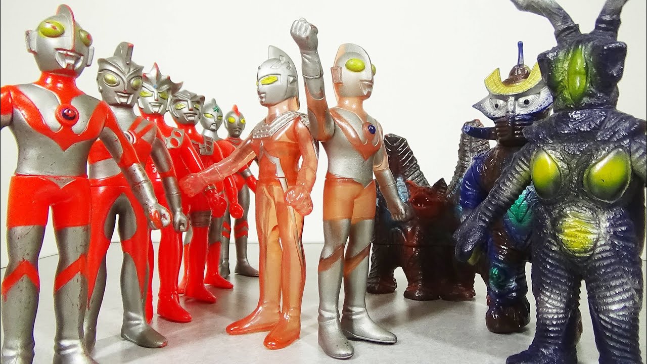 My Kingsaurus Series Ultraman Soft Vinyl Review - YouTube