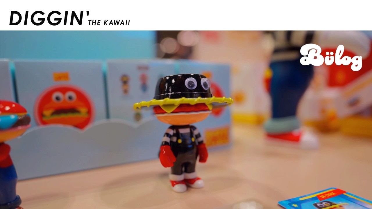 ワンフェス購入品その1 ハンバーガー君のブラインドトイを開封