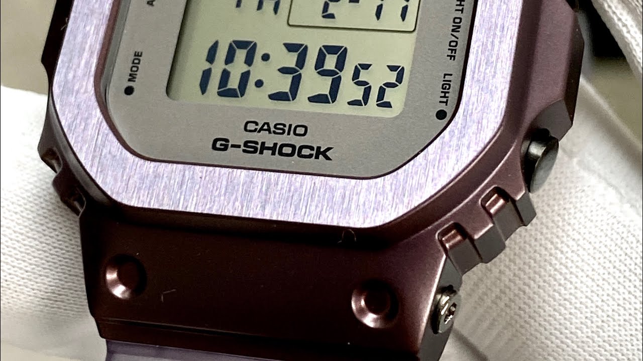 G-SHOCK【GM-S5600MF-6JF】ジーショック - YouTube