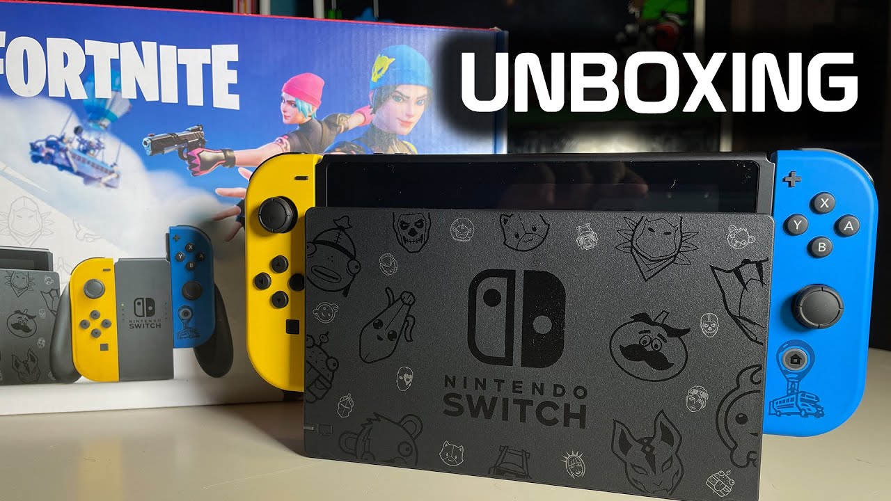 Fortnite Special Edition Nintendo Switch | Unboxing - YouTube