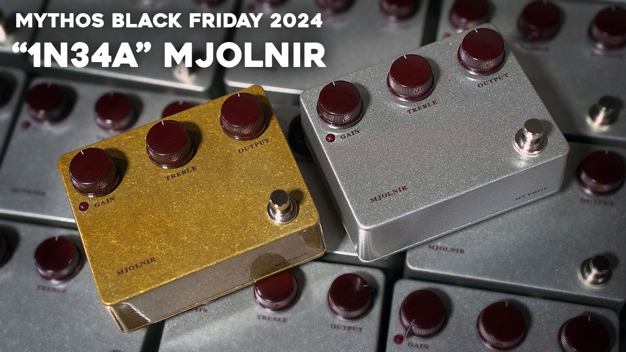 Mythos Pedals ミソス・ペダルズ / Mjolnir Limited Gold 【オーバー
