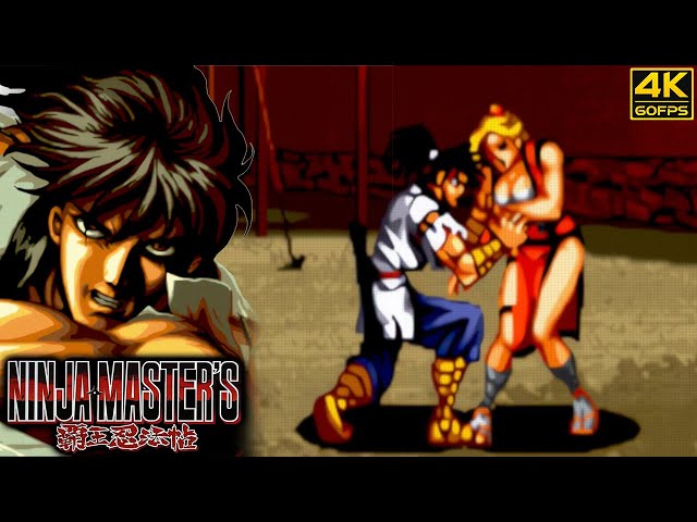 Ninja Master's - Sasuke (Arcade / 1996) 4K 60FPS - YouTube