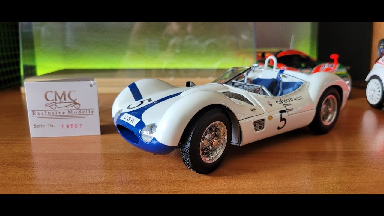 Maserati Tipo 61 Birdcage 1960 1:18 CMC - YouTube