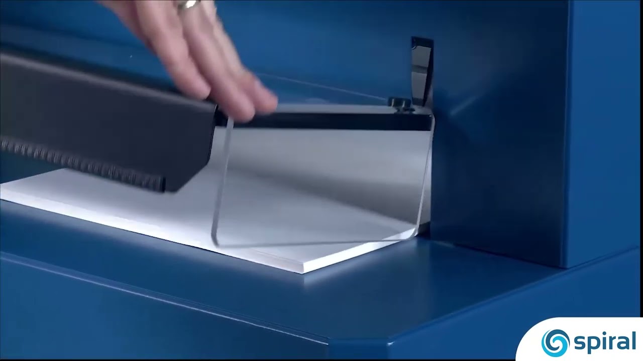 Dahle 848 Stack Cutter Demo - YouTube