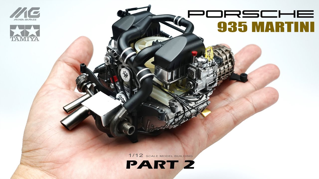 Porsche 935 Martini | Tamiya | 1/12 | Scale Model Build | ASMR