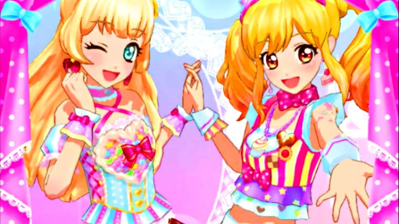 アイカツスターズ！ 白鳥ひめ&虹野ゆめ スイーツユニット - YouTube