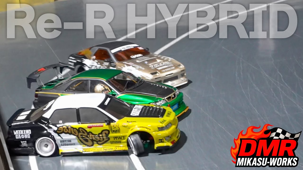 RC Drift] MC-III RDX and the professionally built Re-R HYBRID [RC