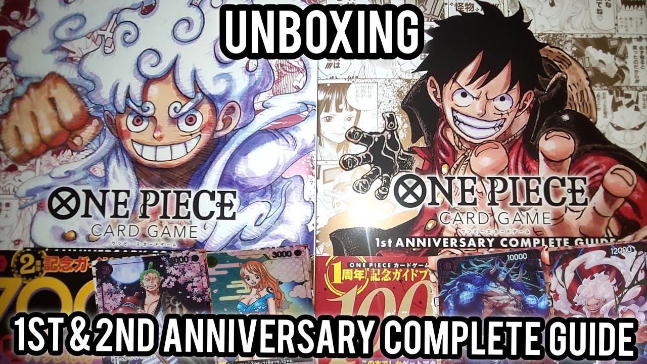 UNBOXING | One Piece TCG 1st & 2nd Anniversary Complete Guide
