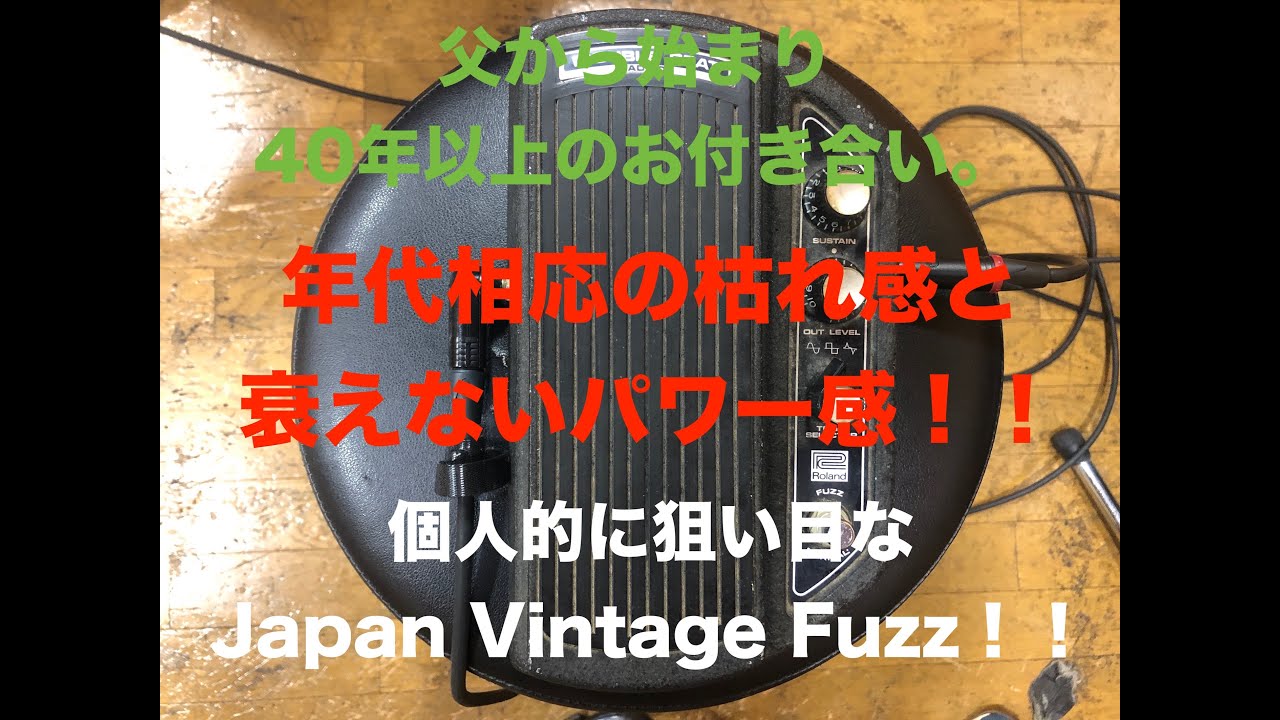 Roland - Double Beat AD-50 45年間髙木家のFuzzサウンドを支えて