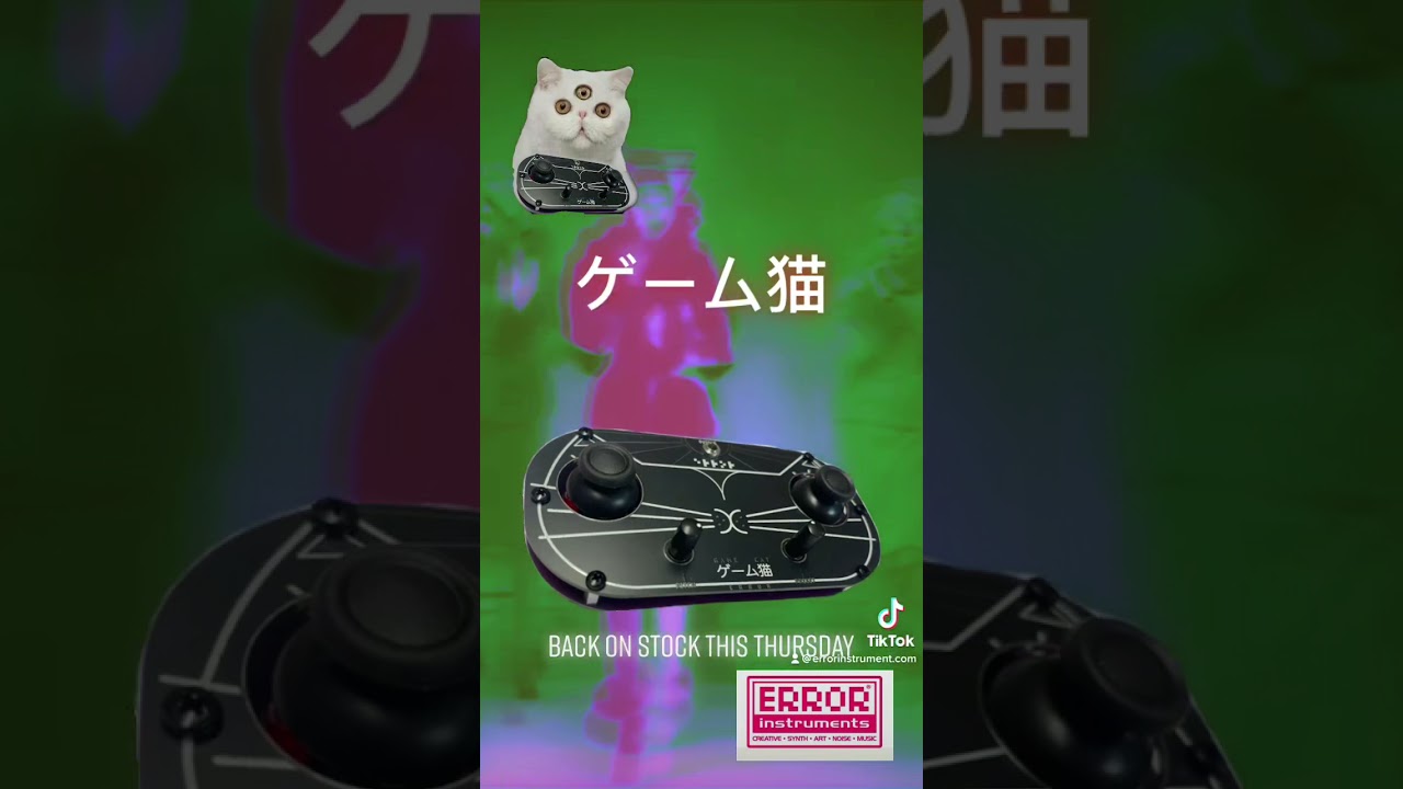 GAME CAT SYNTH | NEW !! on ERROR ! EURORACK. and more WELCOM | www