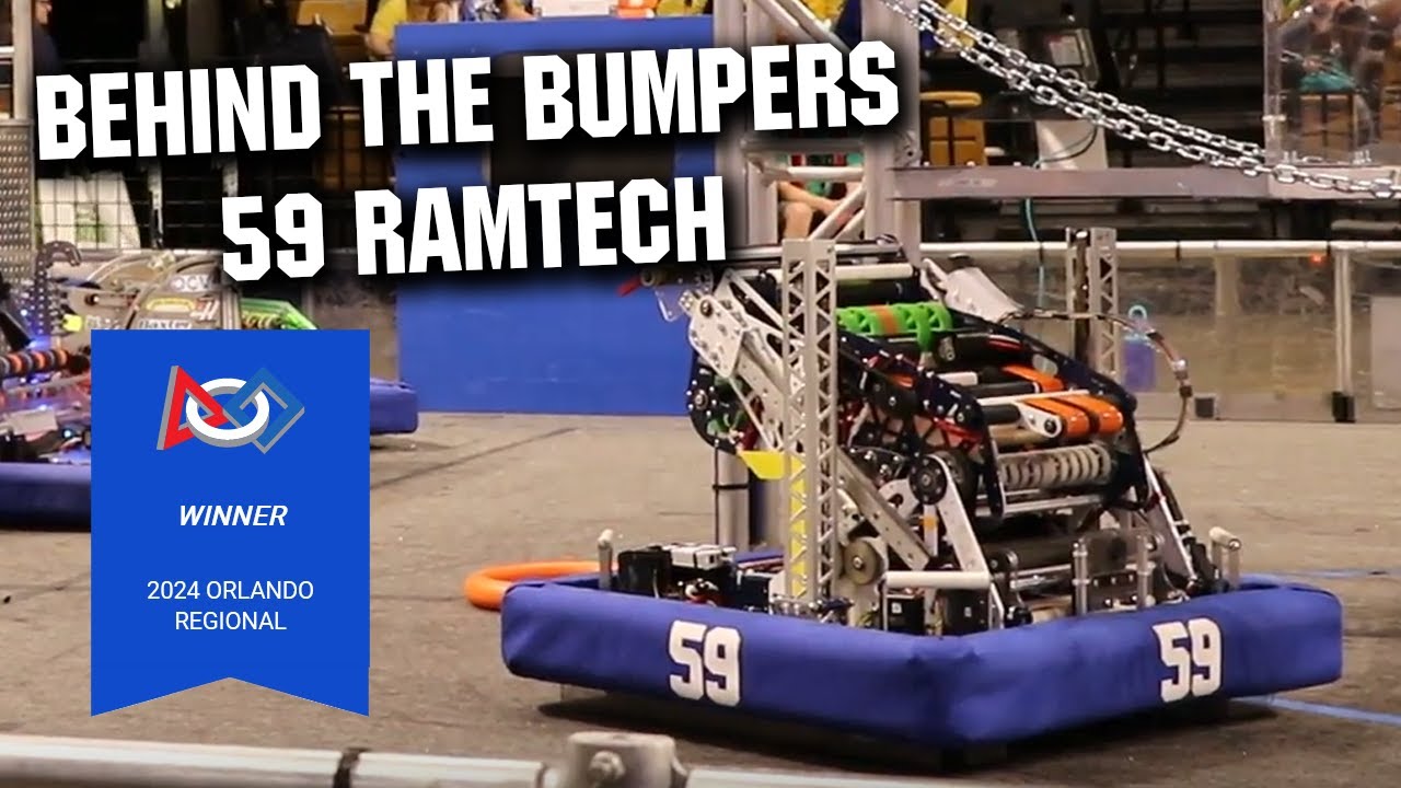 Behind the Bumpers | 59 RamTech | CRESCENDO FRC Robot - YouTube