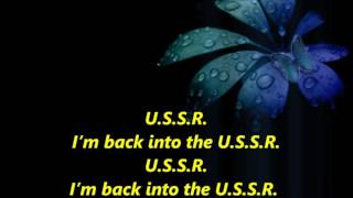 Eddy Huntington - USSR (Karaoké) - YouTube