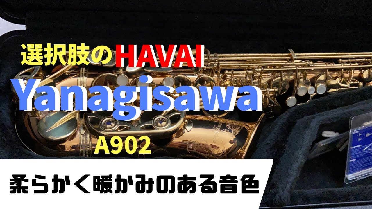 Yanagisawa A-902】柔らかいトーンの銅素材サックス！ - YouTube