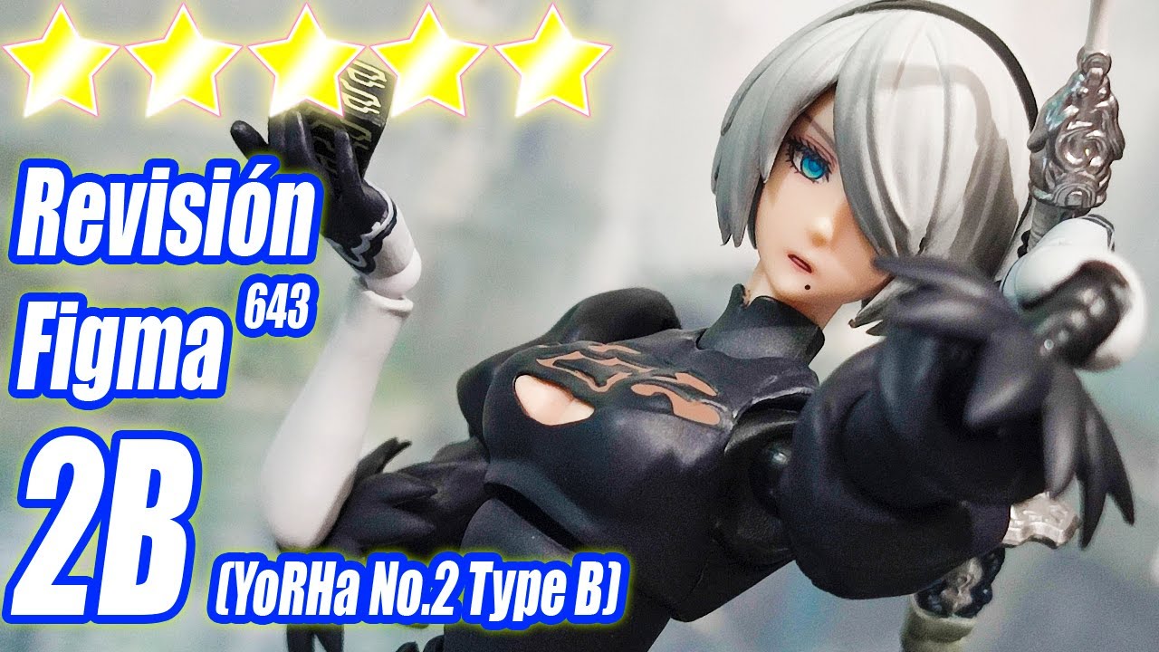 2B YoRHa No.2 Type B NieR: Automata Figma - Revisión - YouTube