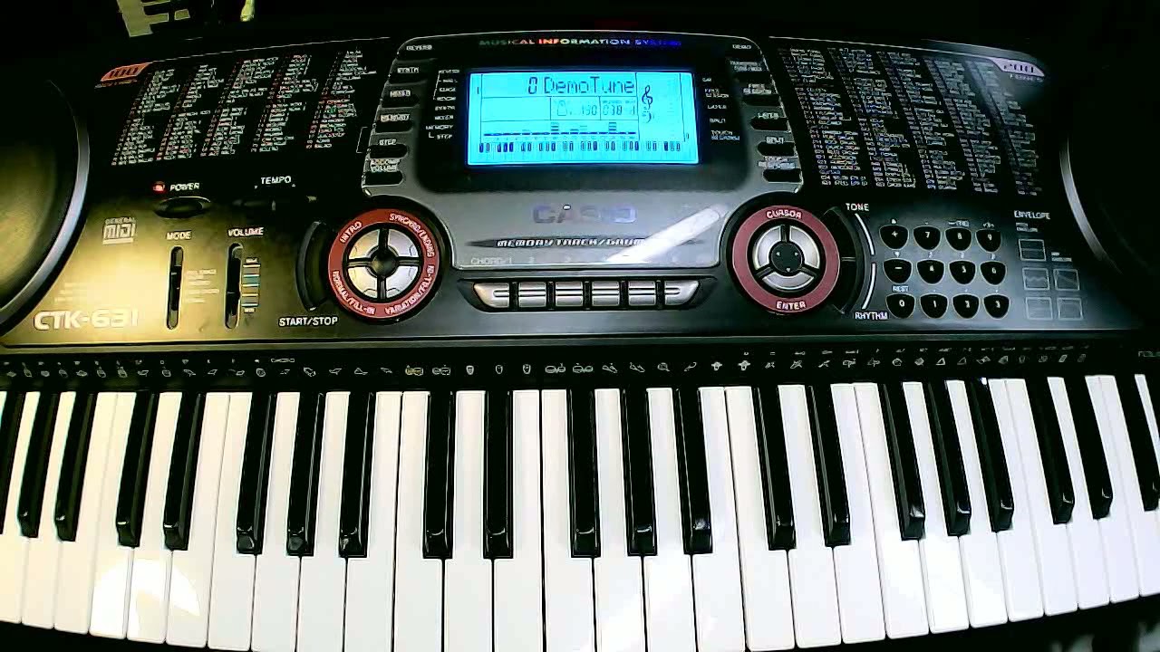 CASIO CTK-631 (DEMO songs) - YouTube