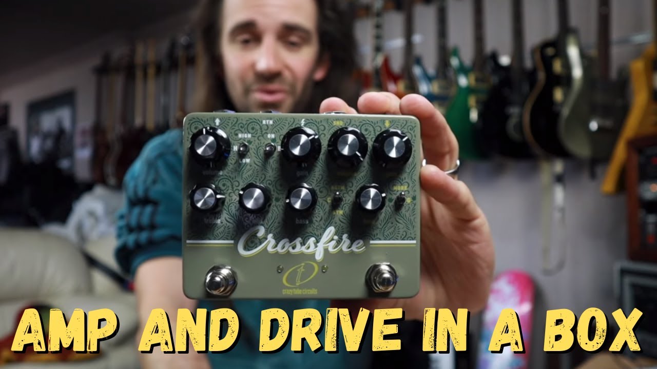 Preamp & OD in a Box - Crazy Tube Circuits Crossfire - YouTube
