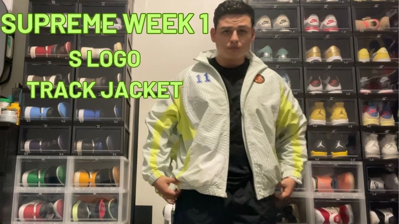 Unboxing: Supreme S Logo Track Jacket - YouTube